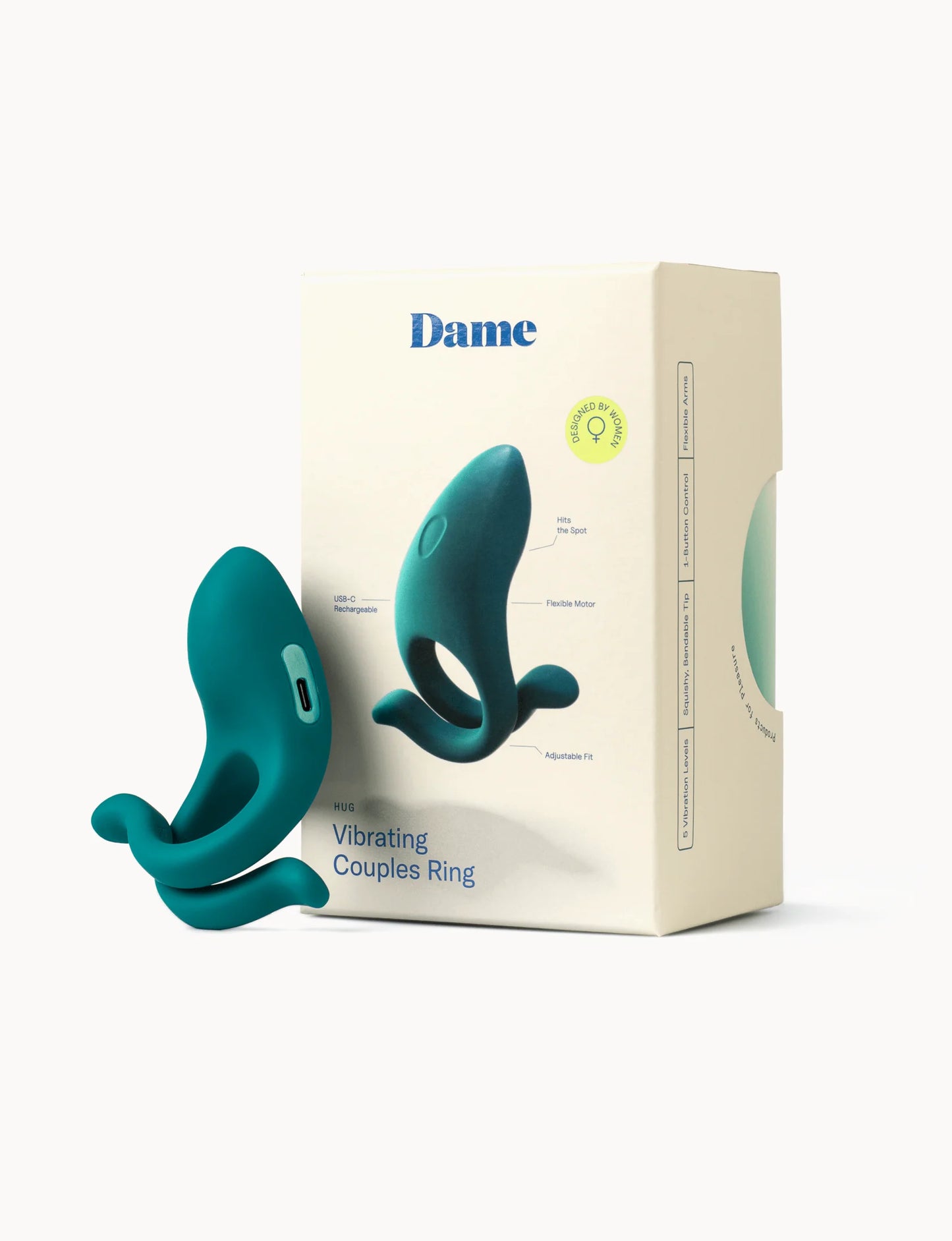 Dame - Hug Vibrating Couples Ring