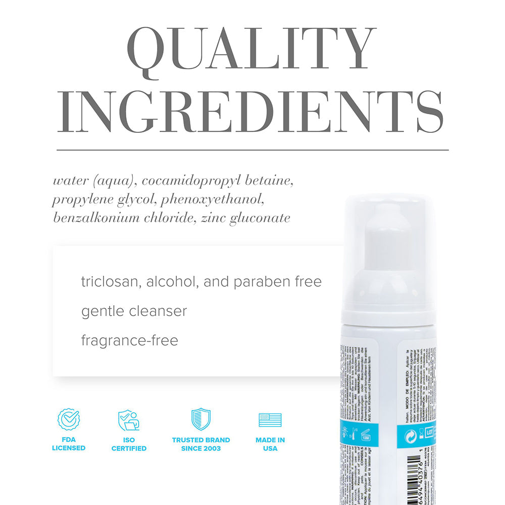 Foaming Toy Cleaner (Fragrance Free) 1.7 fl. oz. / 50 ml JO Refresh