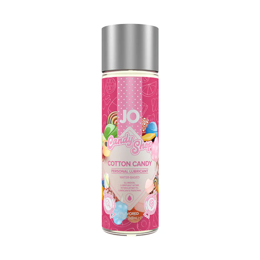 JO Candy Shop-Cotton Candy Flavored- Water-Based Lubricant 2 oz.