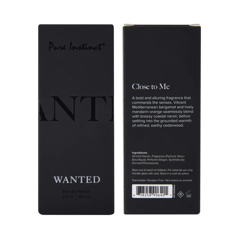 Pure Instinct Pheromone Eau De Parfum Wanted 2 Floz | 60 Ml
