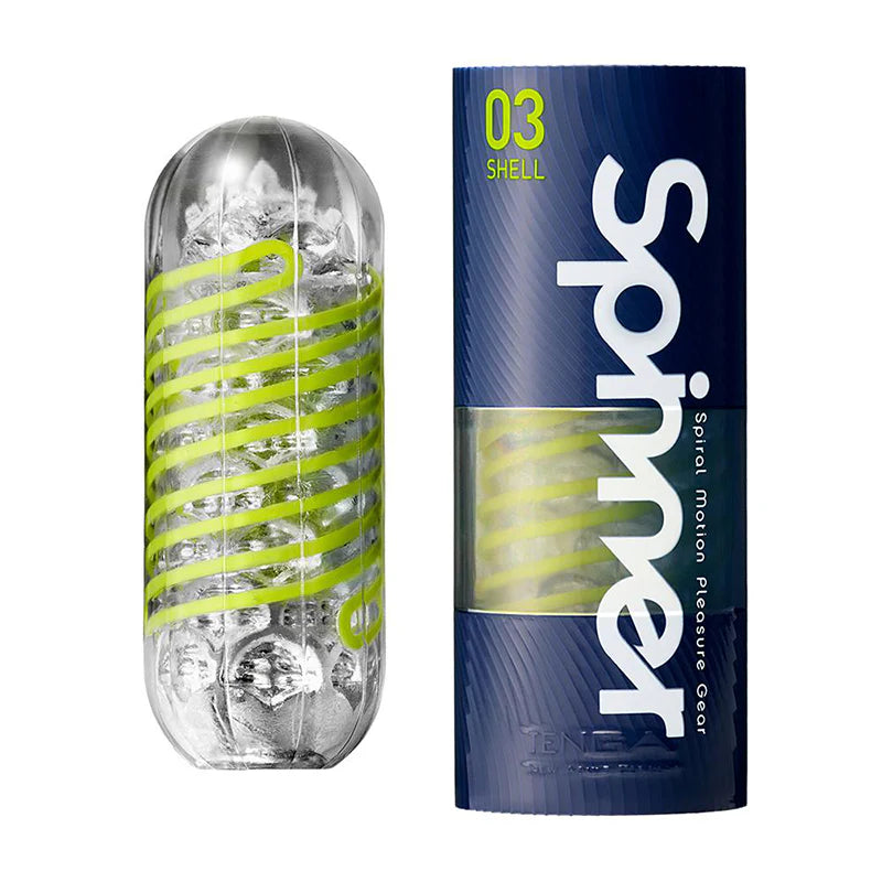 Tenga Spinner 03 Shell – Reusable Male Masturbator