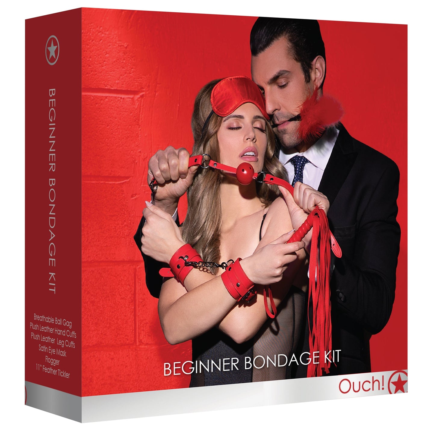 Beginners Bondage Kit - Red