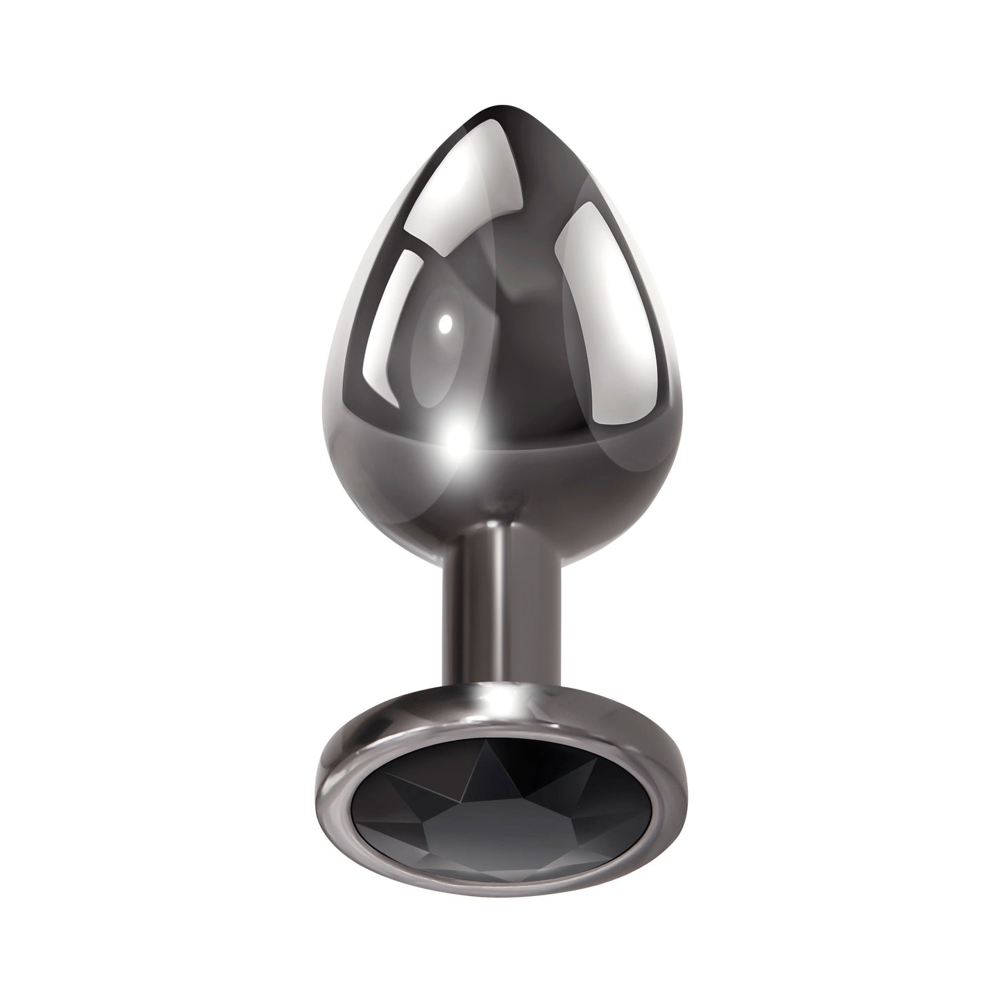 Black Gem Anal Plug - Medium