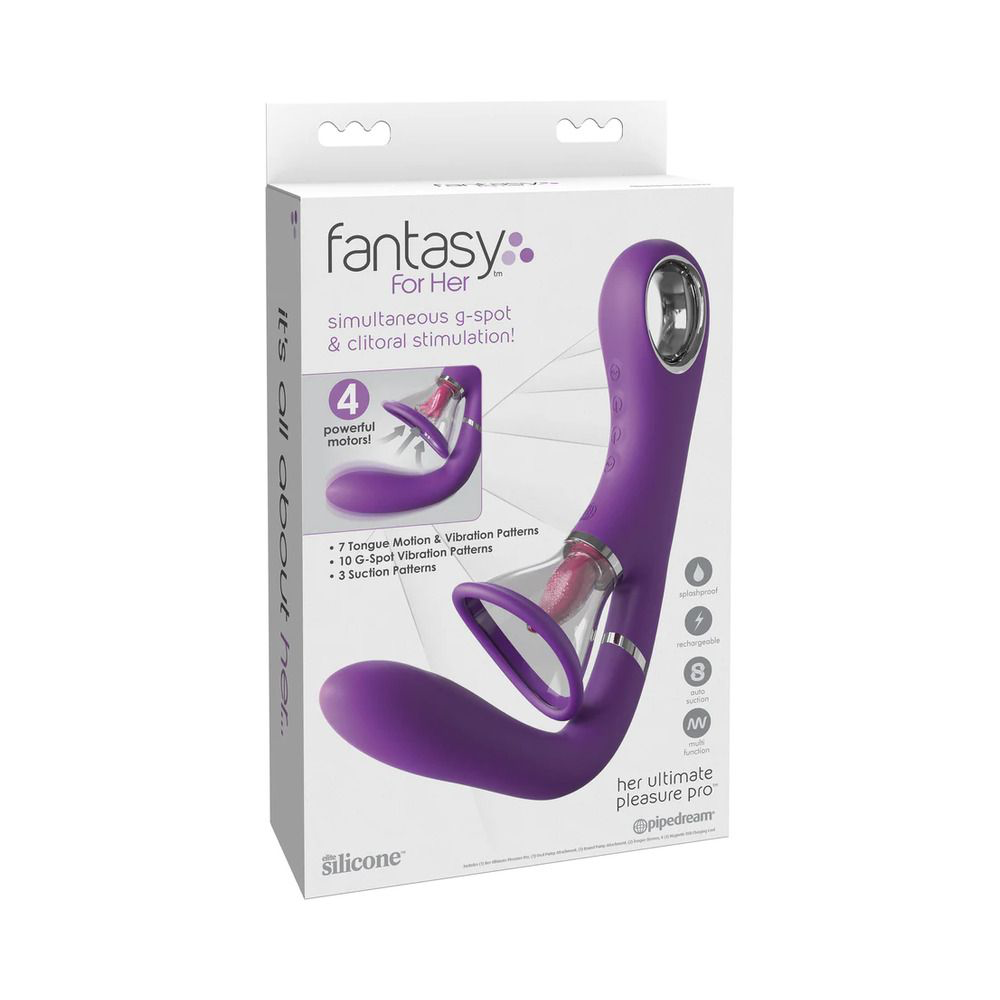 Fantasy For Her Her Ultimate Pleasure Pro Silicone Purple