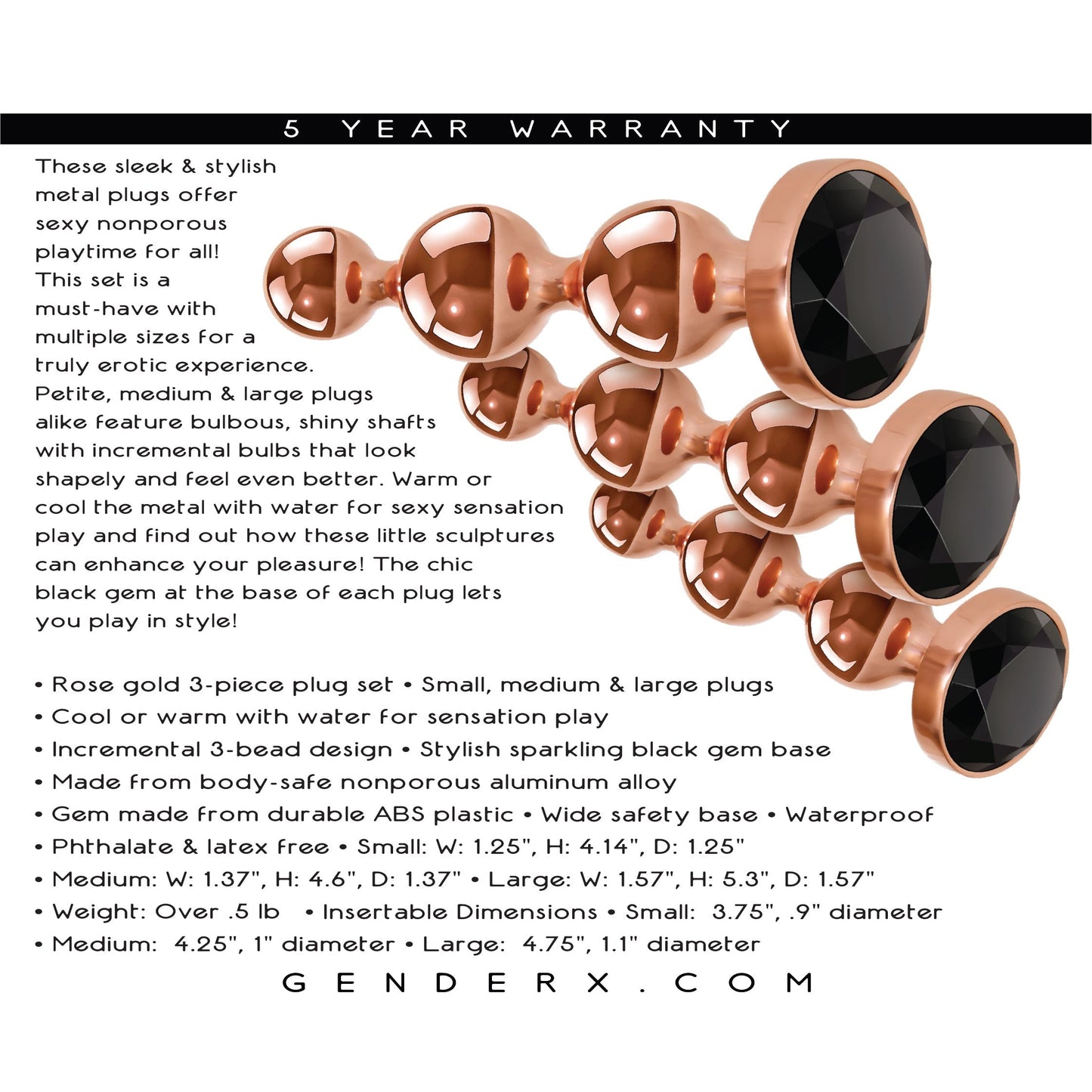 Gold Digger Set (3 plugs)