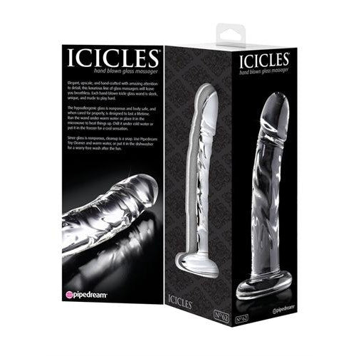 Icicles No. 62 - Clear Glass