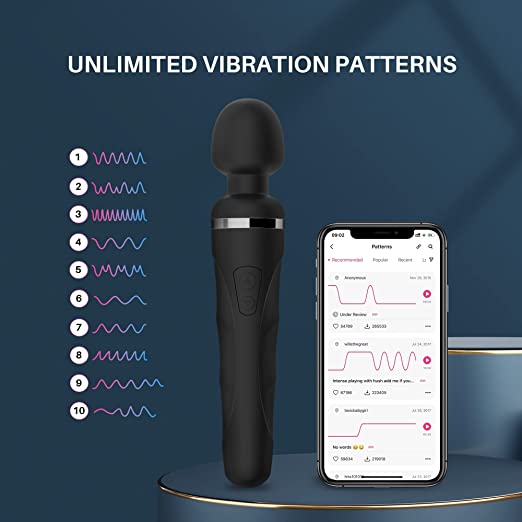 Lovense Domi 2 Bluetooth Programmable Wand Vibrator