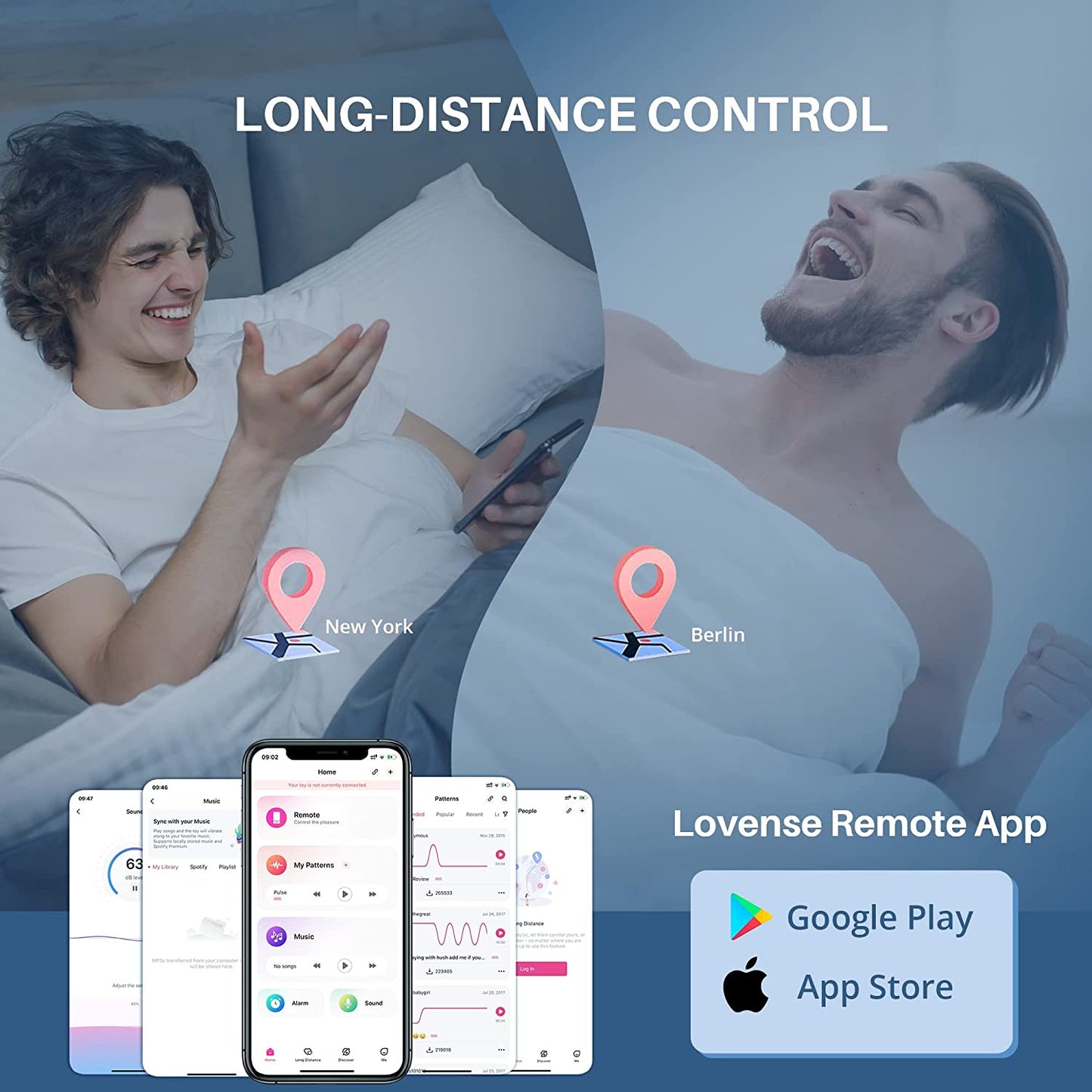 Lovense Edge 2 Bluetooth Remote-Controlled Adjustable Prostate Massager