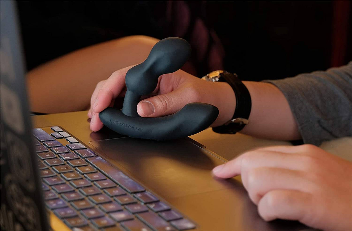 Lovense Edge 2 Bluetooth Remote-Controlled Adjustable Prostate Massager
