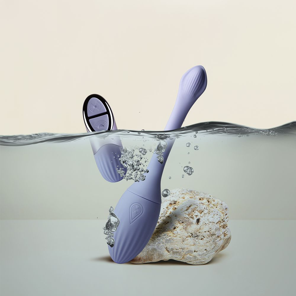 NIYA 1 Rechargeable Remote-Controlled Silicone Kegel Massager Cornflower