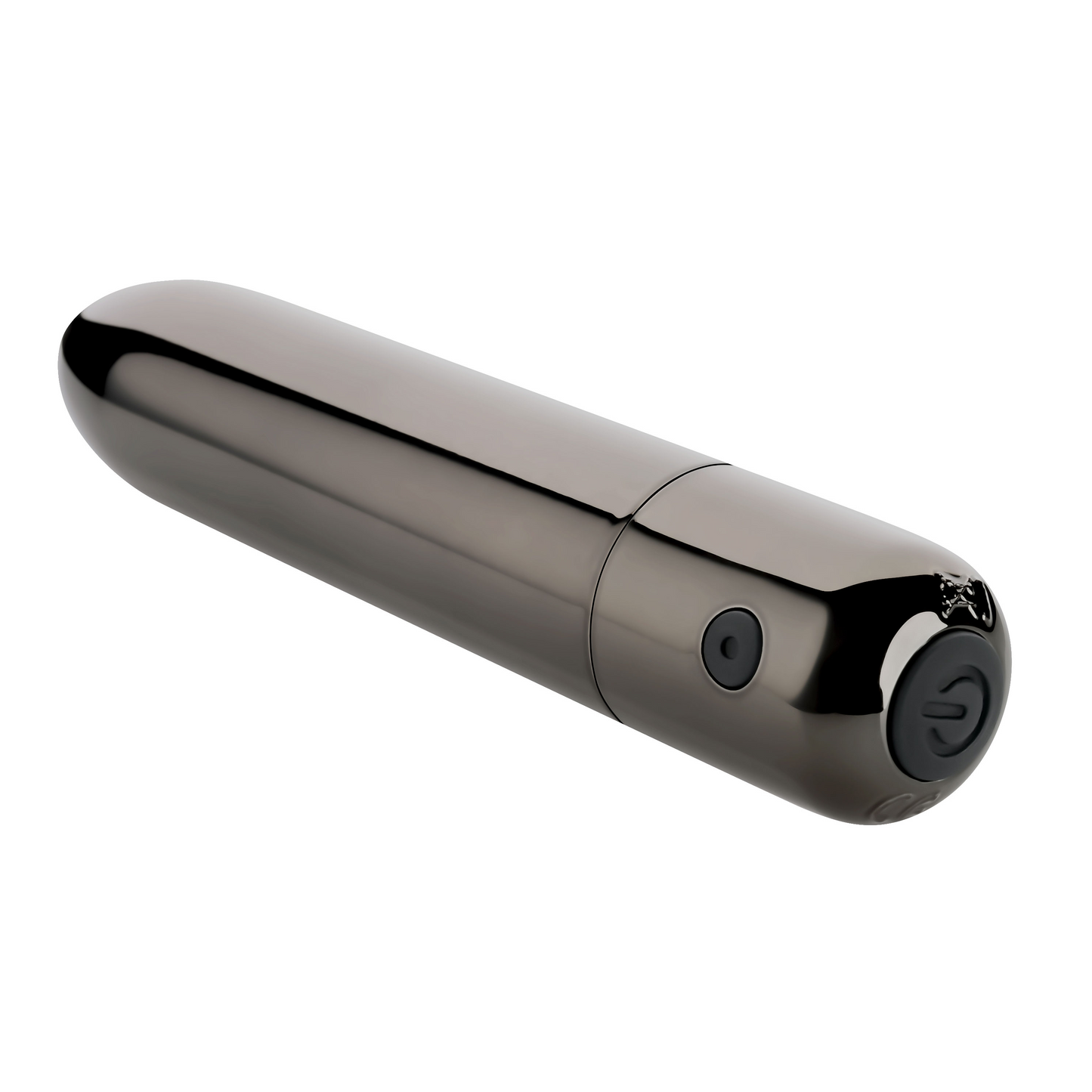 Real Simple Bullet Vibrator - Black Chrome