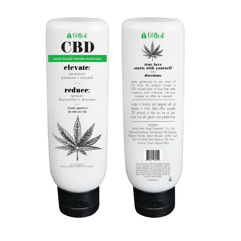 Vibed CBD Infused Water Based Lube 6oz