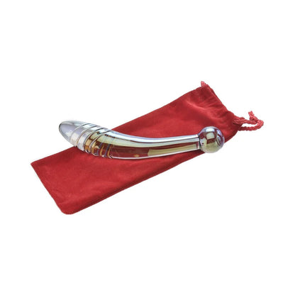 Adam & Eve Glass Fairy Wand — Iridescent Dual-Ended Glass Dildo