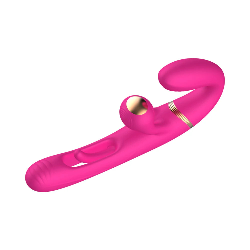 Adam & Eve Orgaz-Ohh-Matic - Strapless Strap-On Double-Ended Vibrator