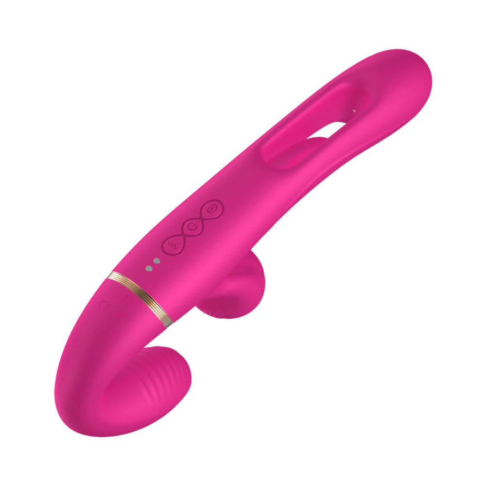 Adam & Eve Orgaz-Ohh-Matic - Strapless Strap-On Double-Ended Vibrator