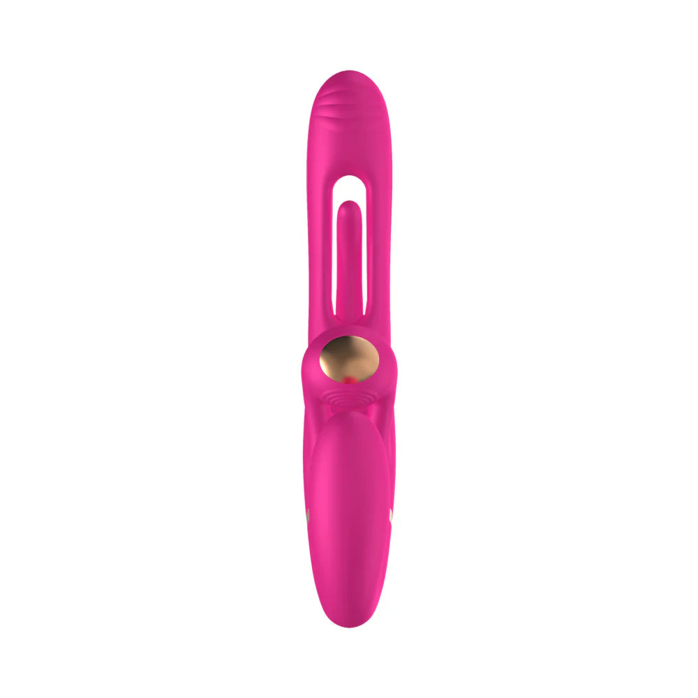 Adam & Eve Orgaz-Ohh-Matic - Strapless Strap-On Double-Ended Vibrator