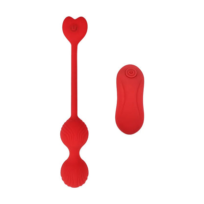Adam & Eve Sweetheart Kegel Trainer — Vibrating Kegel Exerciser with Remote Control