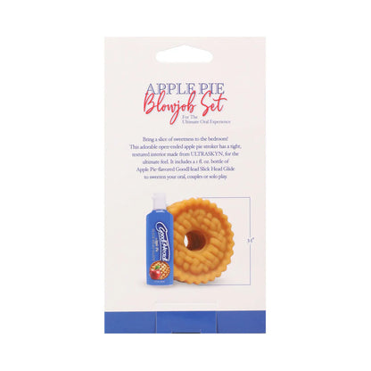 American Apple Pie Stroker - American Pie Inspired Male Masturbator Set | Try it!