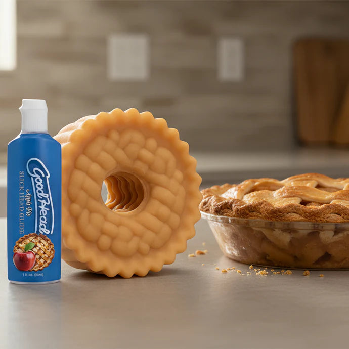 American Apple Pie Stroker - American Pie Inspired Male Masturbator Set | Try it!