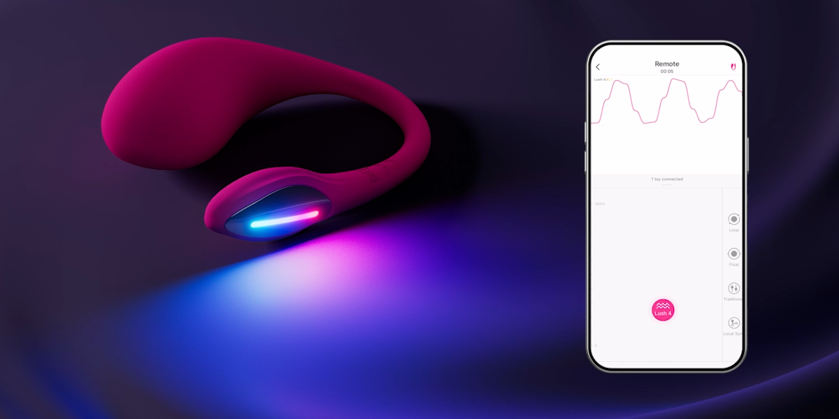App Controlled! Lovense Lush 4 —The Bluetooth G-Spot Egg Vibrator