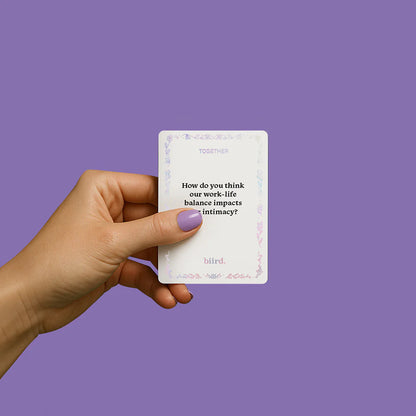 Biird x Jouissance Club Together Couples Card Game