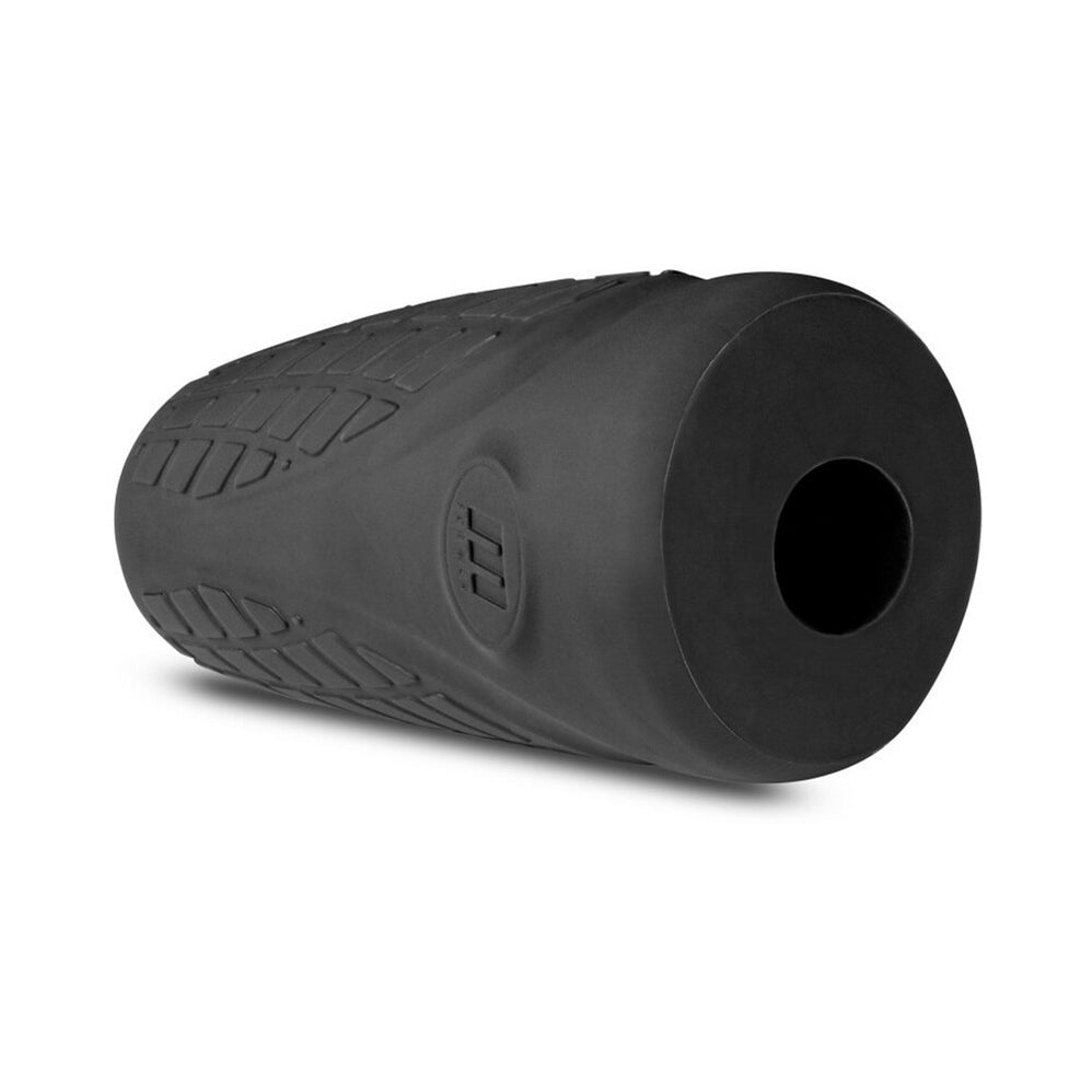 Blush M Elite Platinum Gript Silicone Stroker Black