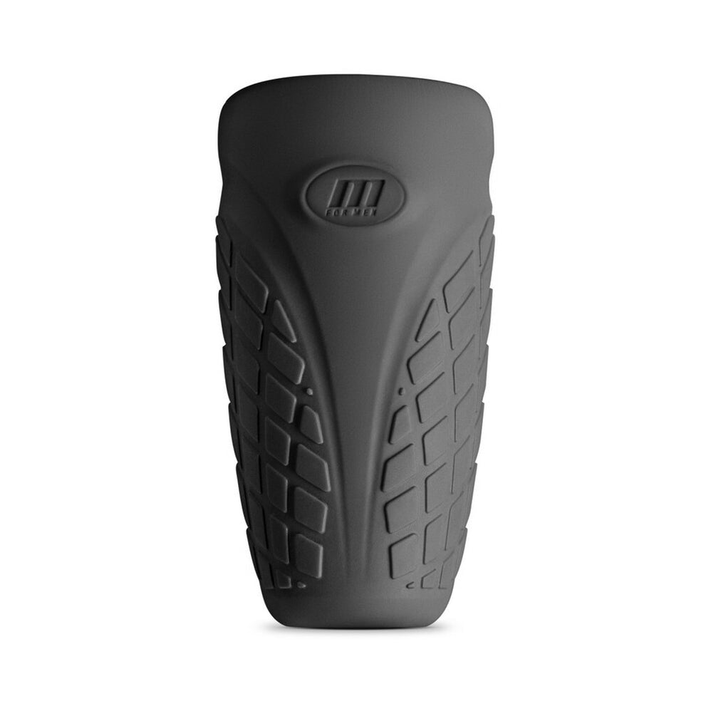 Blush M Elite Platinum Gript Silicone Stroker Black