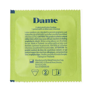 Dame Ultra-Thin Condoms 12-Pack - Natural Latex, Vegan & Odor-Free