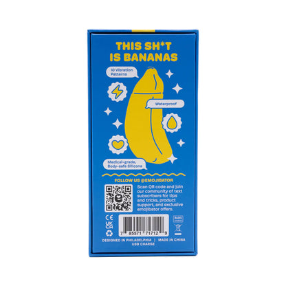 Emojibator Banana Vibrator USB