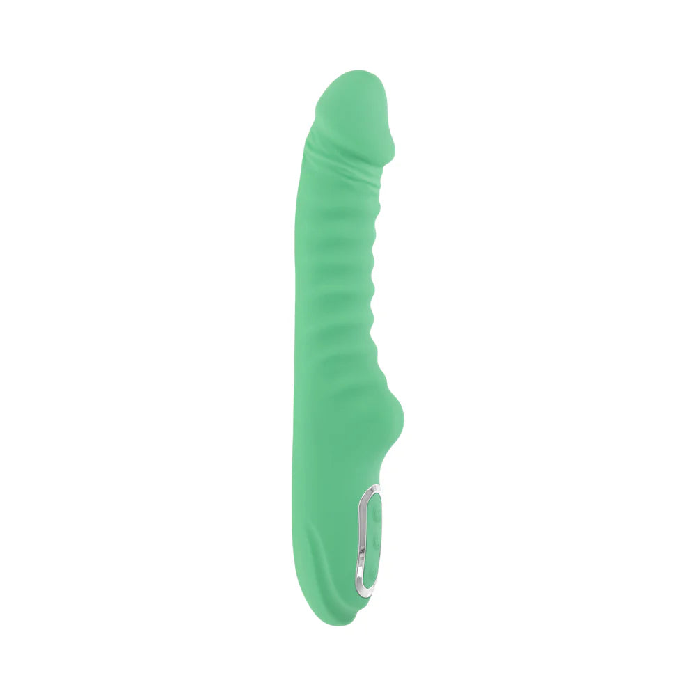 Evolved Full Throttle Rechargeable Warming Vibrator — Mint Green