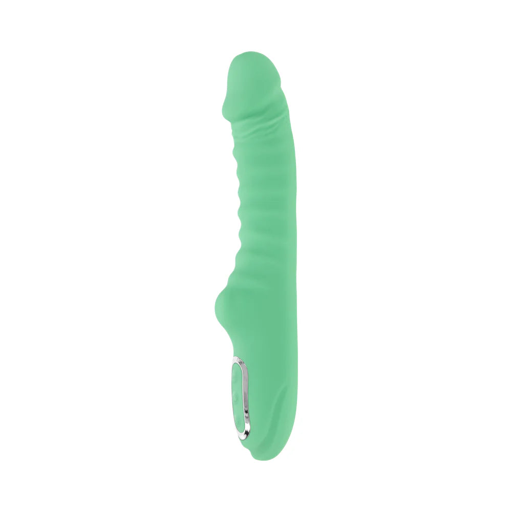Evolved Full Throttle Rechargeable Warming Vibrator — Mint Green