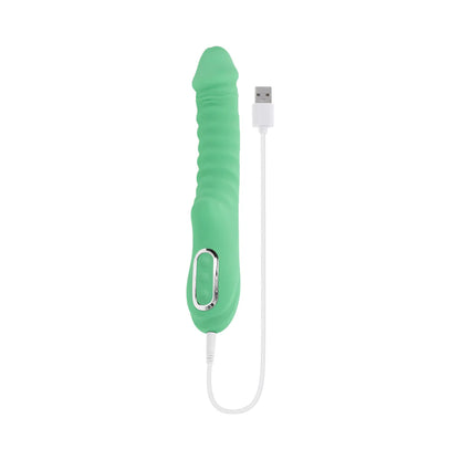 Evolved Full Throttle Rechargeable Warming Vibrator — Mint Green