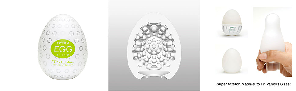 Famous Tenga Eggs | 6 Pack Disposable Male Masturbators