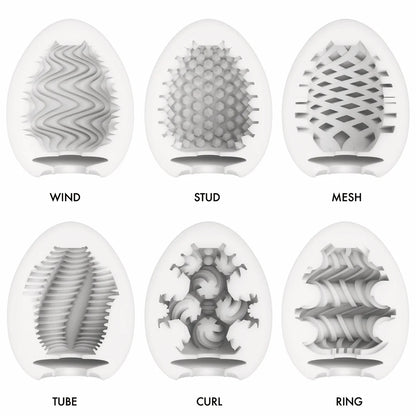 Famous Tenga Eggs | 6 Pack Disposable Male Masturbators