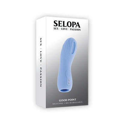 Finger Vibrator with Textured Tip – Selopa Good Point