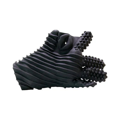Fist It Silicone Masturbation Glove Black
