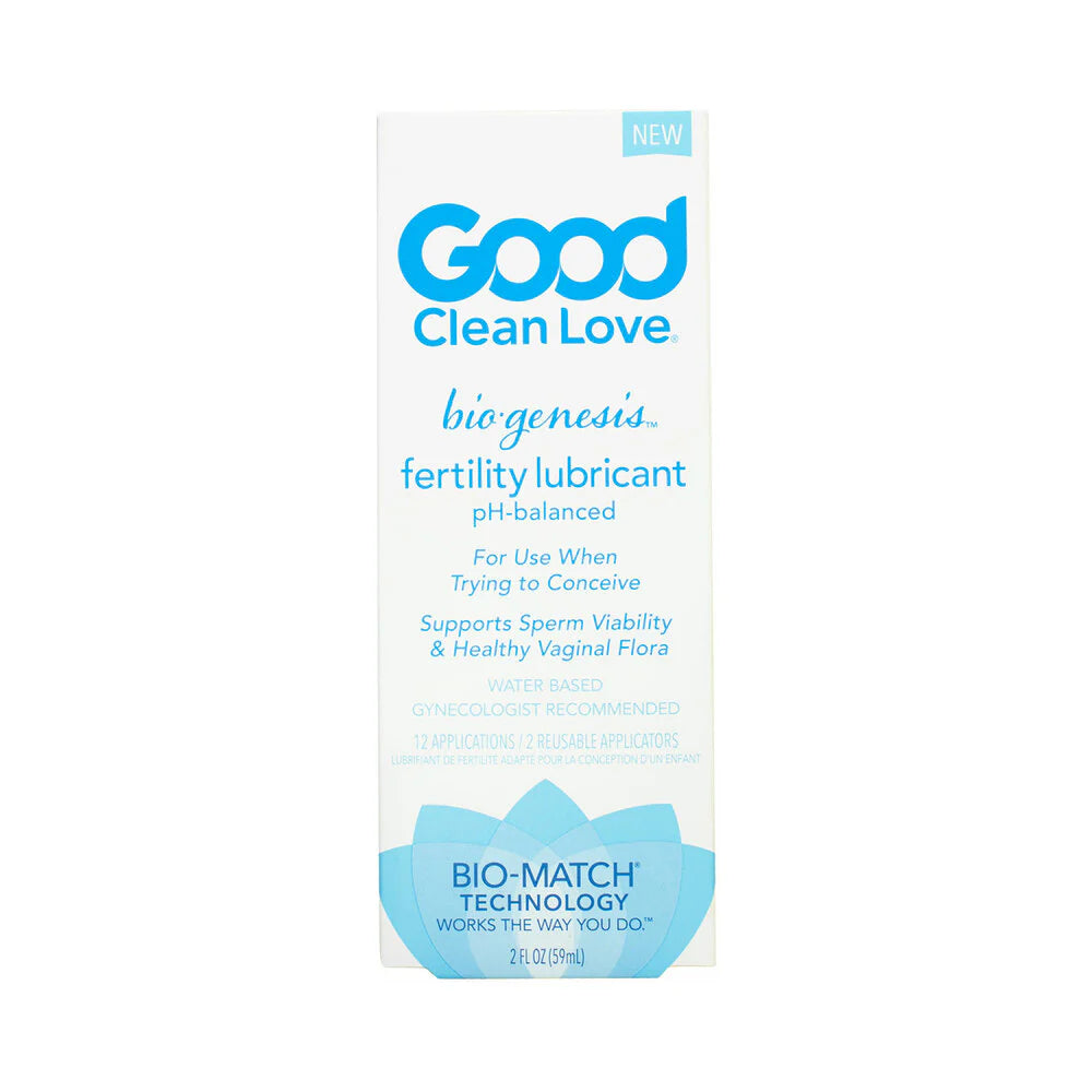 Good Clean Love BioGenesis - Fertility-Friendly Lubricant 2 oz