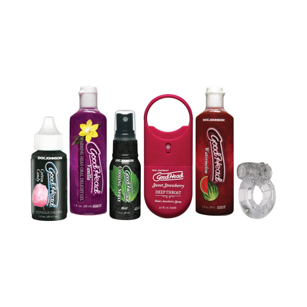 GoodHead Sensations Oral Pleasure Kit - 6 Piece Set