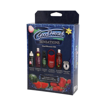 GoodHead Sensations Oral Pleasure Kit - 6 Piece Set