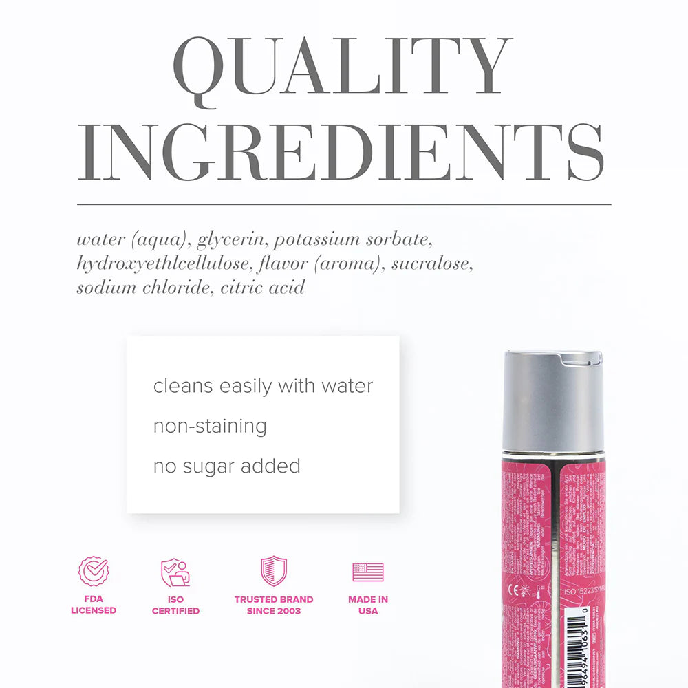 JO Candy Shop-Cotton Candy Flavored- Water-Based Lubricant 2 oz.