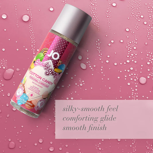 JO Candy Shop-Cotton Candy Flavored- Water-Based Lubricant 2 oz.
