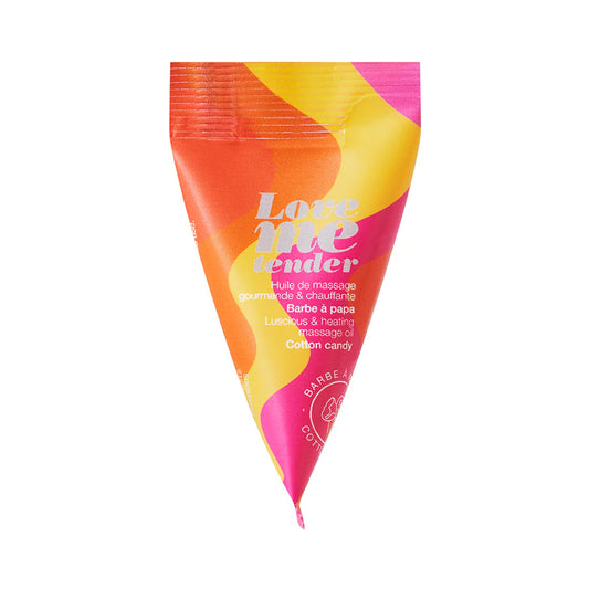 Love to Love Love Me Tender — Warming & Edible Cotton Candy Massage Oil 0.33 oz.