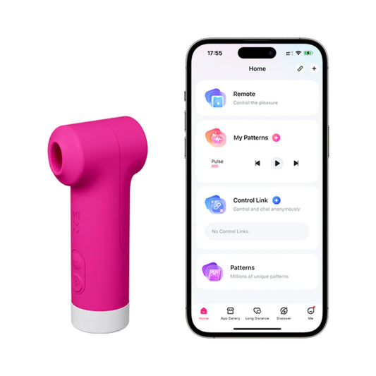 Lovense Fizz | Dual-Head Customizable Clitoral Vibrator | App Controlled