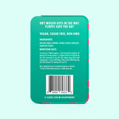 Mouth Watering Mints for Oral Play & Kissing- Flintts Mints Cool Watermelon -