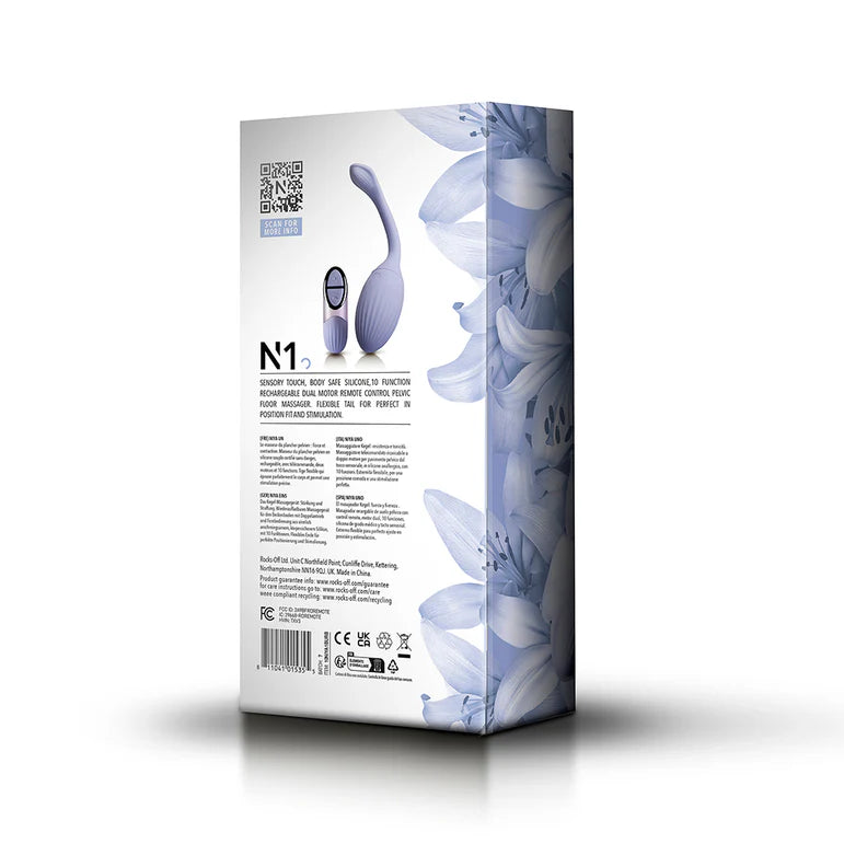 NIYA 1 Kegel Massager with Remote Cornflower