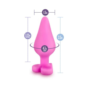Naughty Candy Hearts Silicone Anal Plug – Beginner Butt Plug by Blush