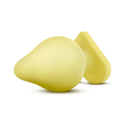 Naughty Candy Hearts Silicone Anal Plug – 'Spank Me' Yellow by Blush