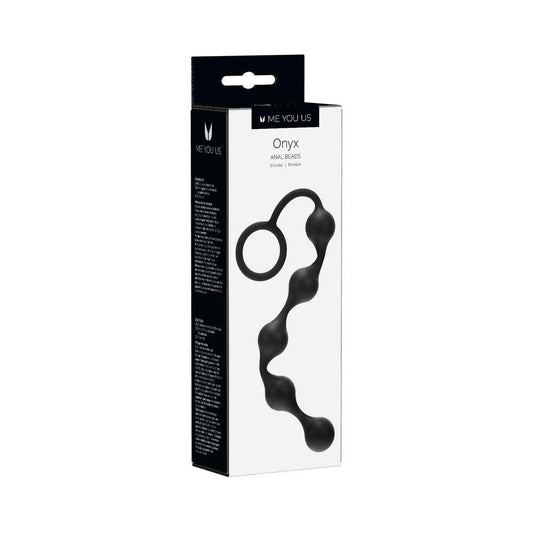 Onyx Silicone Anal Beads – Flexible Beginner-Friendly Beads by Me You Us