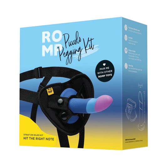 ROMP Piccolo Pegging Kit - Beginner-Friendly Strap-On Set