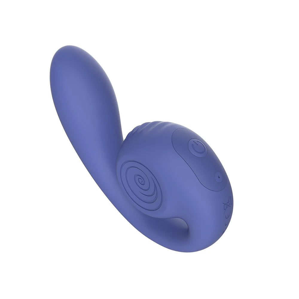 SVibe Gizi Lite G-Spot Vibrator - Dual Motor Clitoral Stimulator Waterproof-Juicy Blueberry